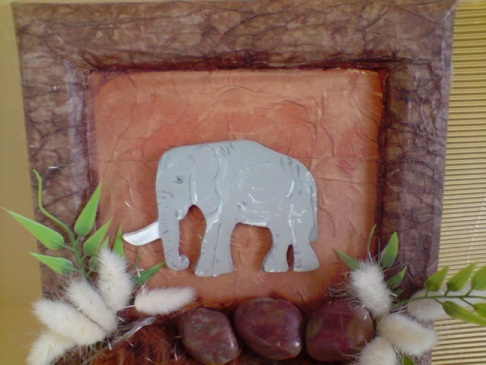 petit tableau elephant 01