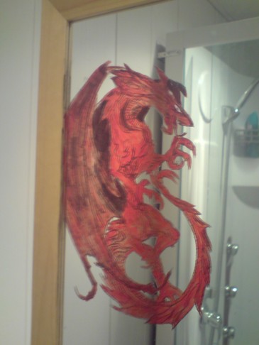 Miroir dragon